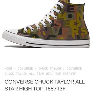 CONVERSE CHUCK TAYLOR ALL STAR HIGH TOP 168713F